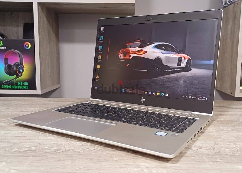 G6 HP ELITEBOOK - CORE I5 GENERATION 8 - 256 NVME - 8 RAM - 14" FHD 9