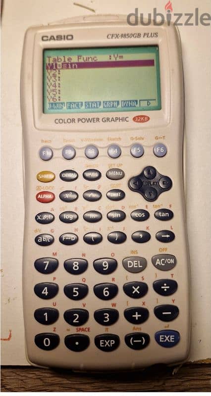 Calculator Casio CFX-9950GB plus Color power graphic  Lebanon 0