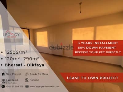 Lease To Own Project Bherssaf Bikfaya 3 Years Payment Plan