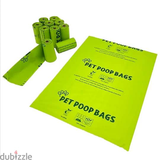 Compostable Biodegradable Pet Waste Bags 1