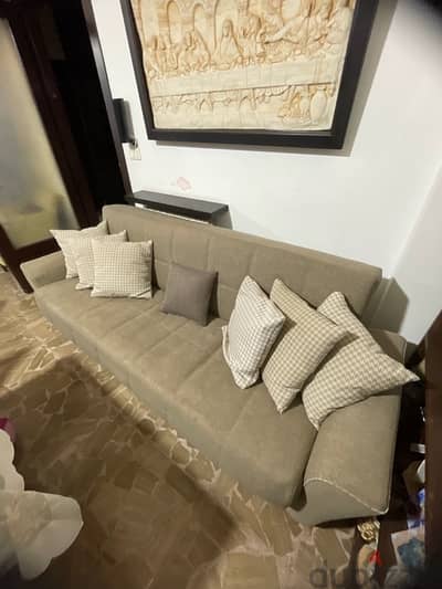 Sofa with storage and bed