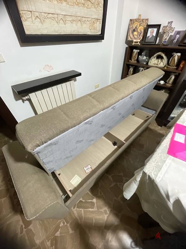 Sofa with storage and bed 1