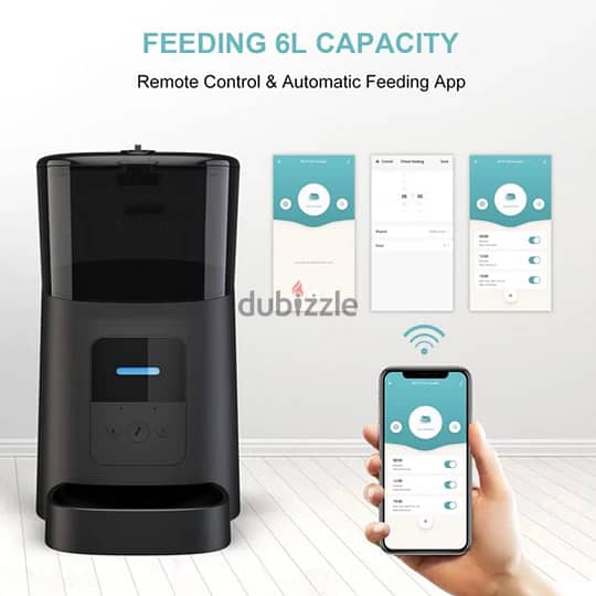 Wi-Fi Enabled Automatic Pet Feeder 1