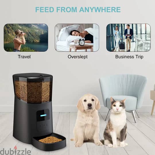 Wi-Fi Enabled Automatic Pet Feeder 2