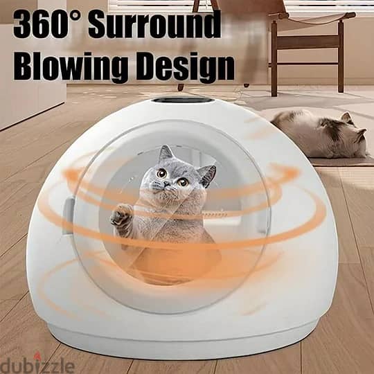 Fast Drying Blower for Cats and Small Dogs - Ultra-Quiet Dryer 3