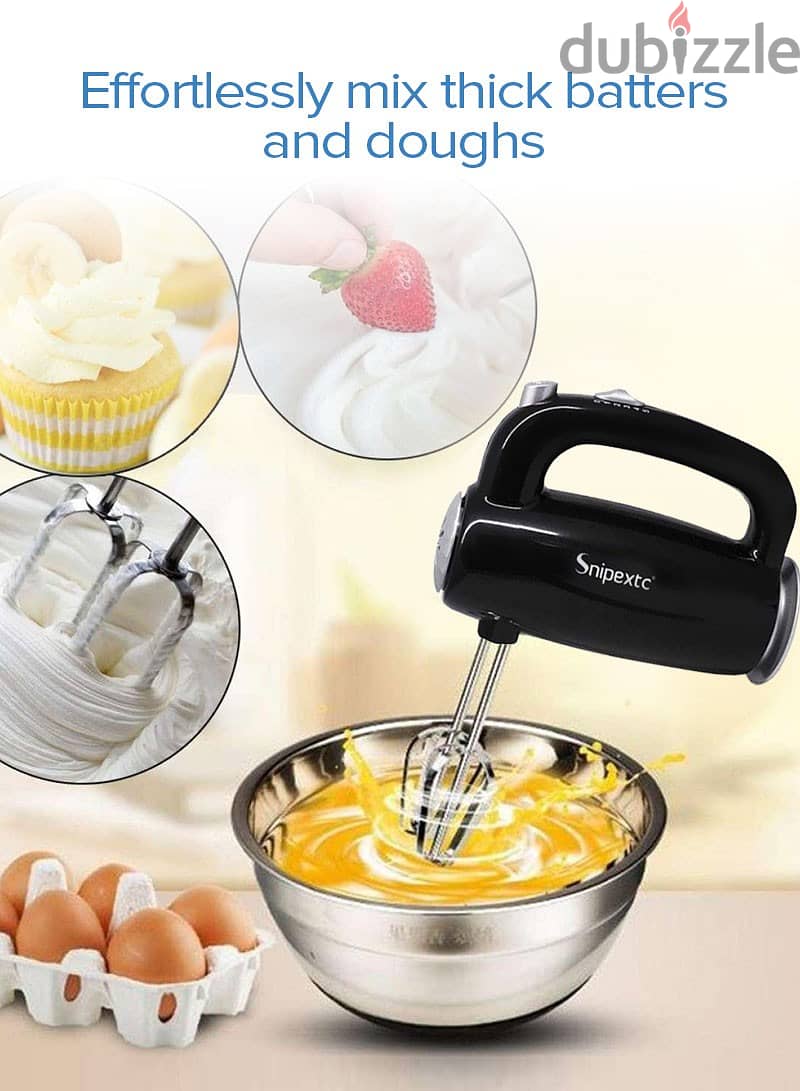 250W 5 Speed Control Hand Mixer SP-1000 1