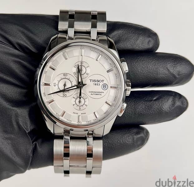 Tissot Couturier Automatic Chronograph Stainless Watch 0