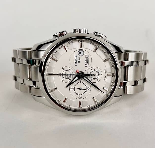 Tissot Couturier Automatic Chronograph Stainless Watch 1