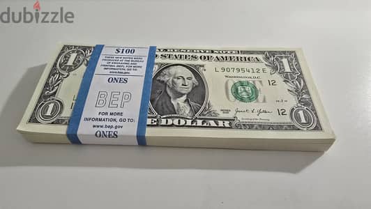 $1 Dollar x 100 Pcs Bundle NEW MINT