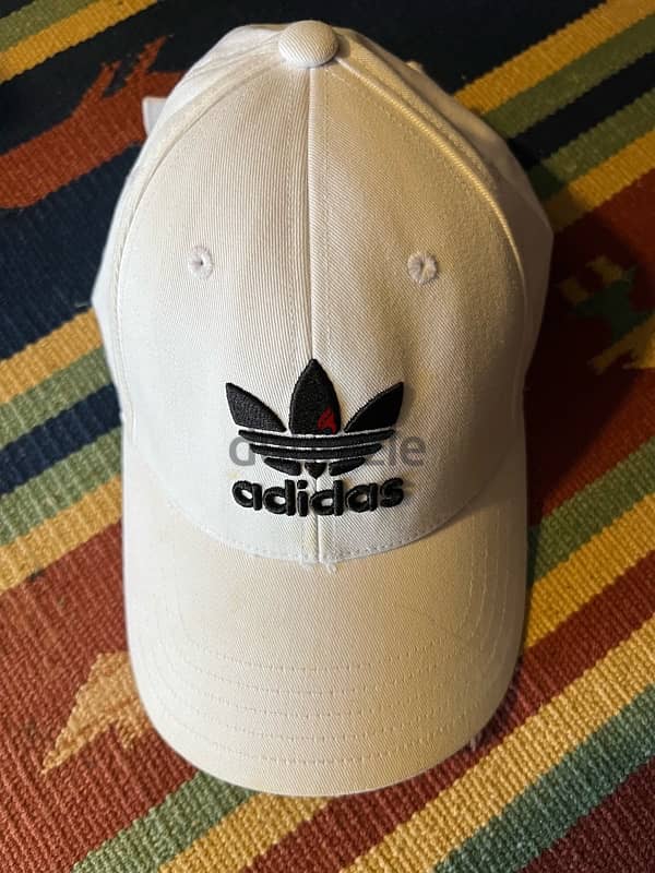 ADIDAS WHITE CAP 0