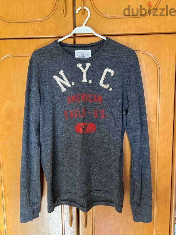 N. Y. C. AMERICAN EAGLE LONG SLEEVE SHIRT 0