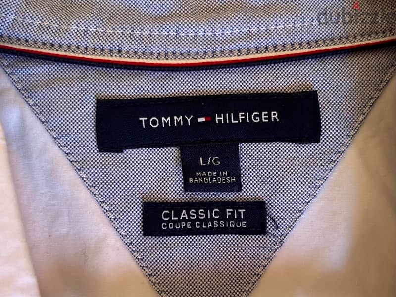 NEW TOMMY HILFIGER LARGE BOTTON DOWN COLLARED SHIRT 2