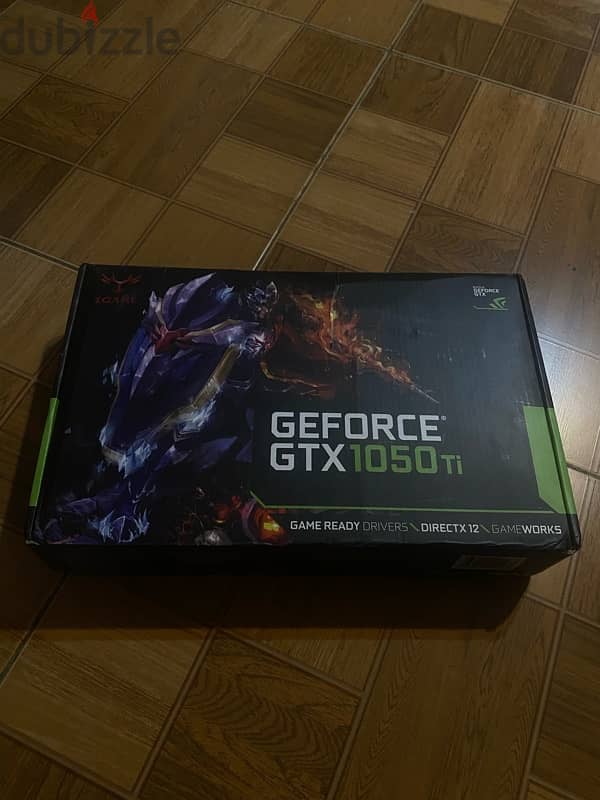 1050ti used in very good condition with box 0