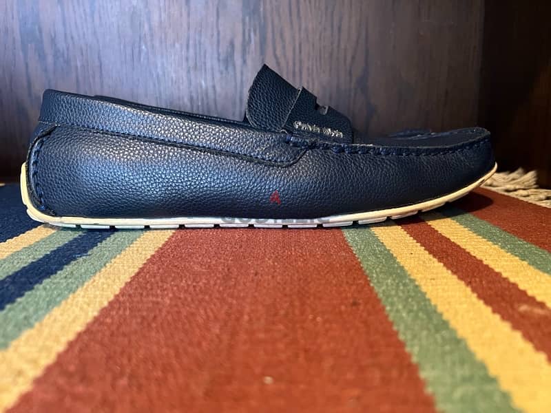 CALVIN KLEIN BLUE LOAFER SHOE 3