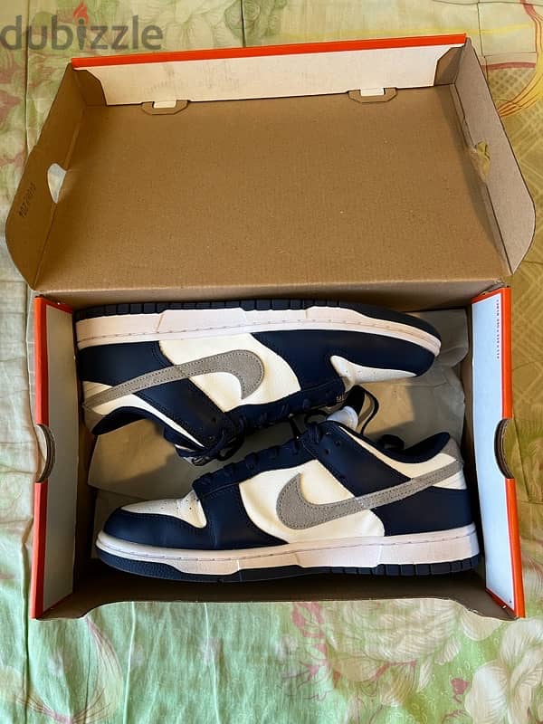 NIKE LOW DUNK BLUE SHOE 0