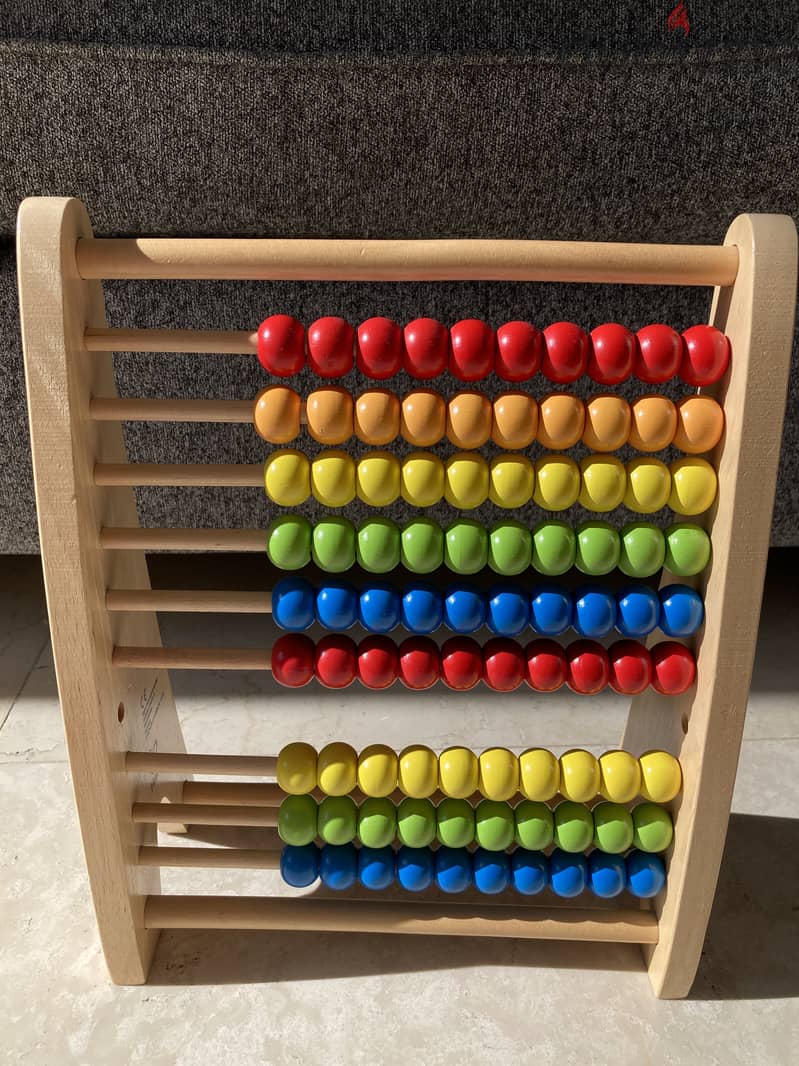 Original wooden Hape abacus very good condition 2