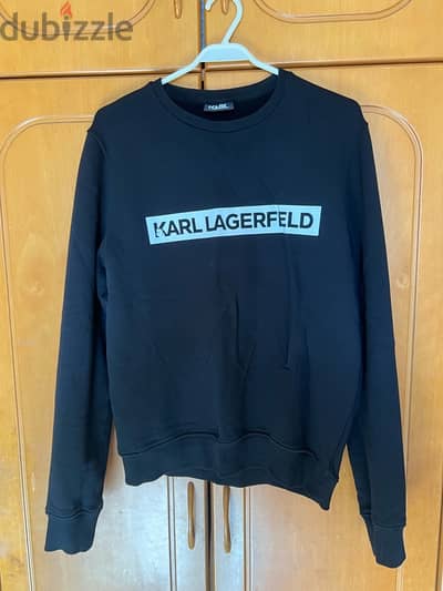 BLACK KARL LAGERFIELD SWEATER