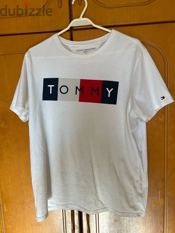 TOMMY HILFIGER WHITE COTTON SHIRT 0