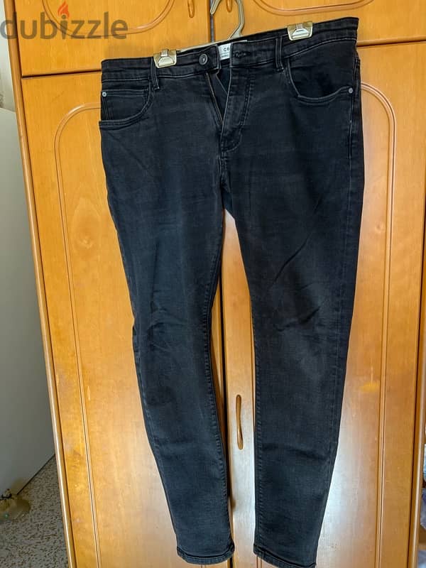 CELIO JEANS BLACK SKINNY 0