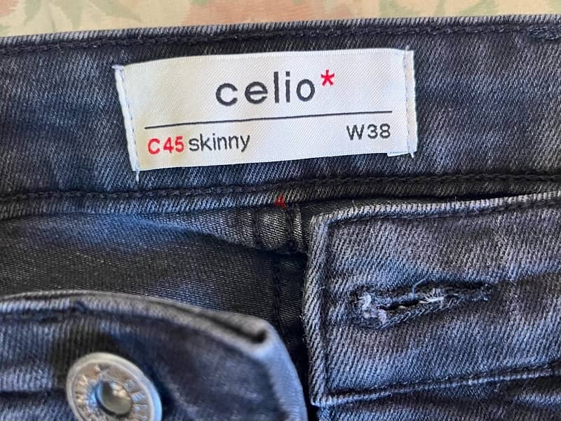 CELIO JEANS BLACK SKINNY 2