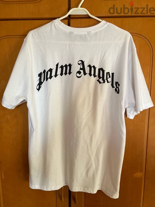 PALM ANGELS WHITE SHIRT 1