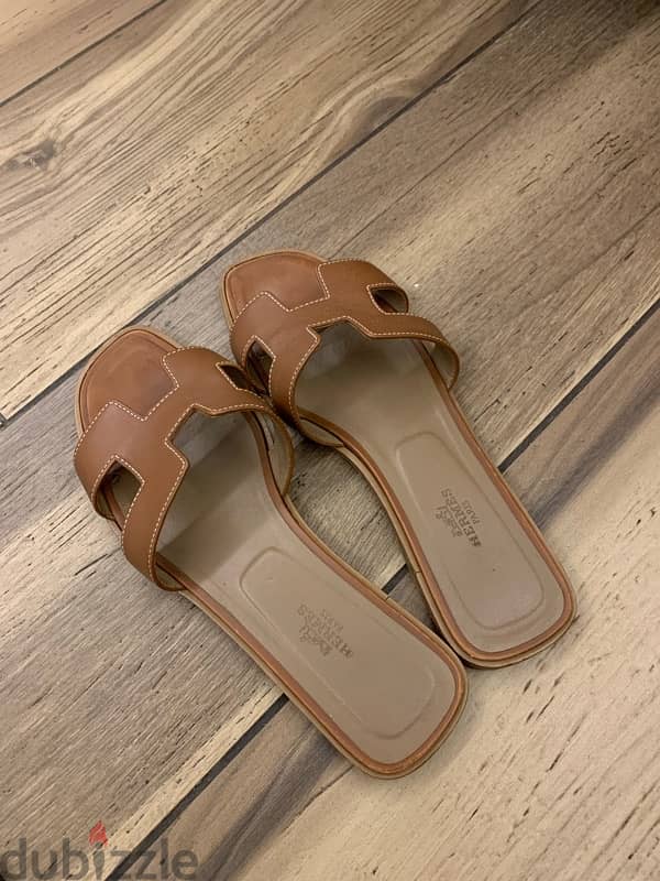 Authentic Hermès Oran Sandal 1