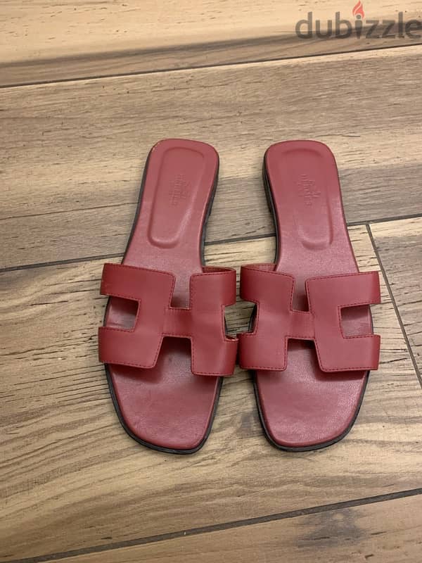 Authentic Hermès Oran Sandal 0