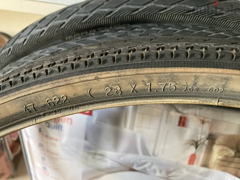 دواليب بسكلات ألمانية مقاس ٢٨ German bike tires 4