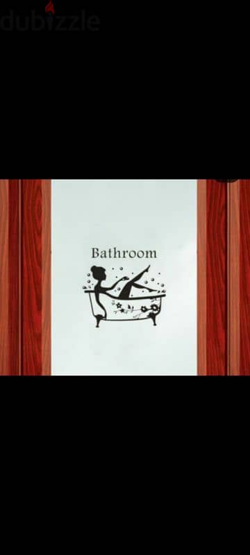 funny bathroom stickers.