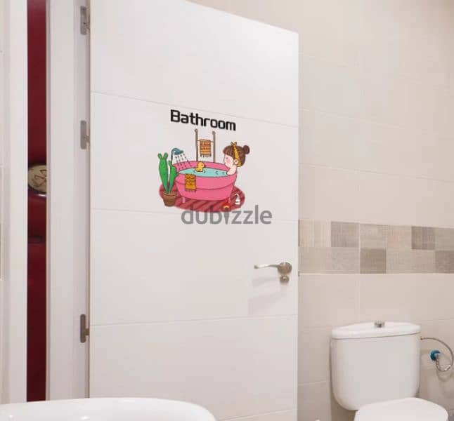 funny bathroom stickers. 5