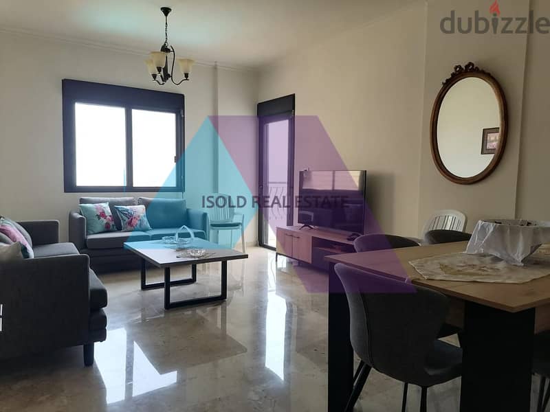 A 135 m2 apartment having an open mountain view for sale in Fanar 0