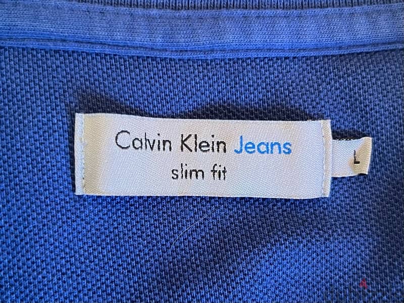 CALVIN KLEIN POLO SHIRT SLIM FIT 2