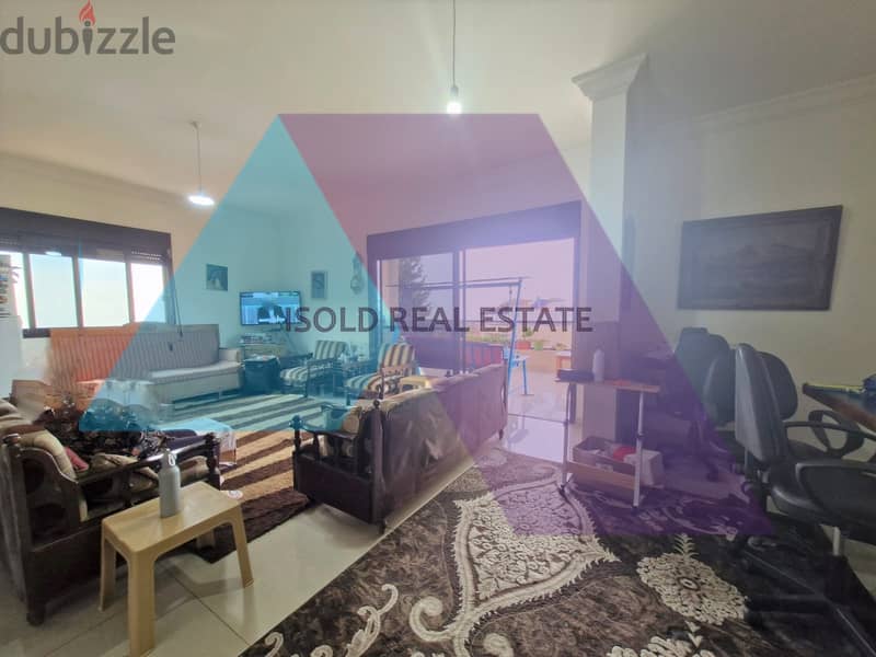 A 172 m2 apartment having an open sea view for sale in Halat/Jbeil 3