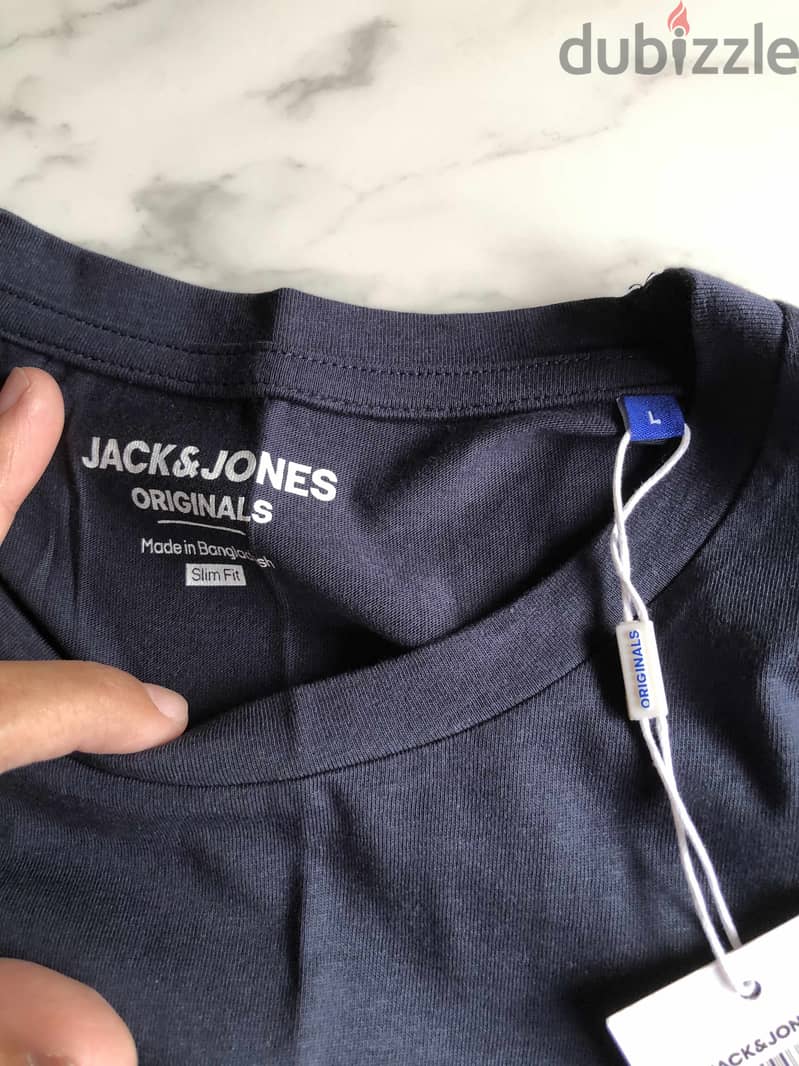 JACK & JONES Printed Crew neck T-shirt size L 2