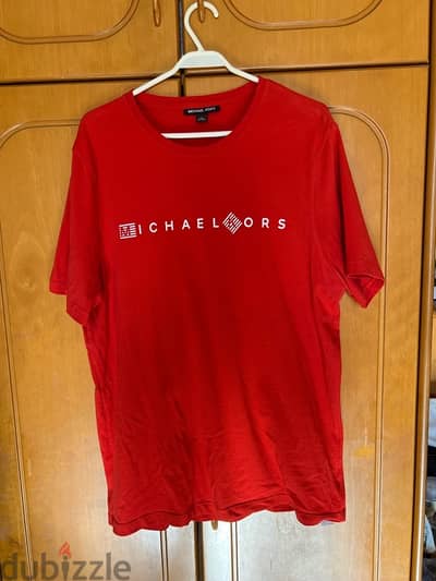 MICHAEL KORS RED SHIRT