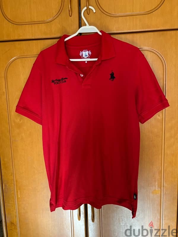 POLO SHIRT RED 0