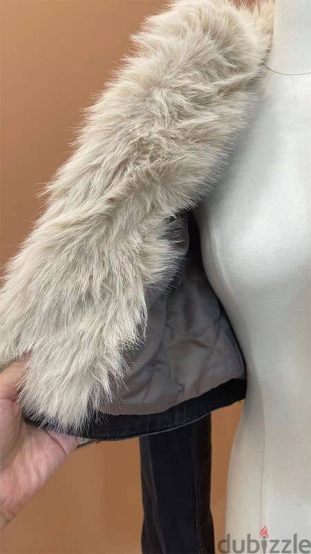 denim fur jacket 4