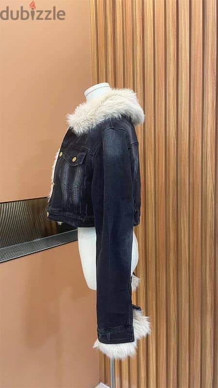 denim fur jacket 5