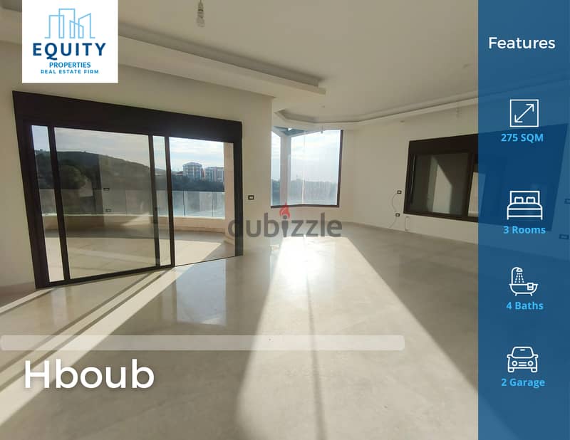 275 SQM Apartment For Sale In Hboub شقة للبيع في حبوب #KR1128114 0