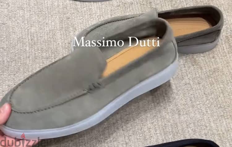 Massimo Dutti MOCASÍN Green - Size 41 0