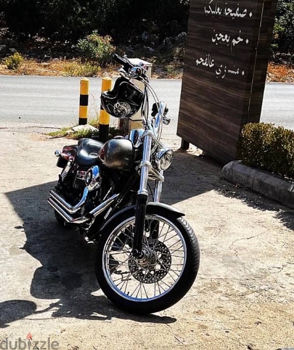 Harley Davidson Dyna FatBob “40,000 KM” Contact: 70 229298 0