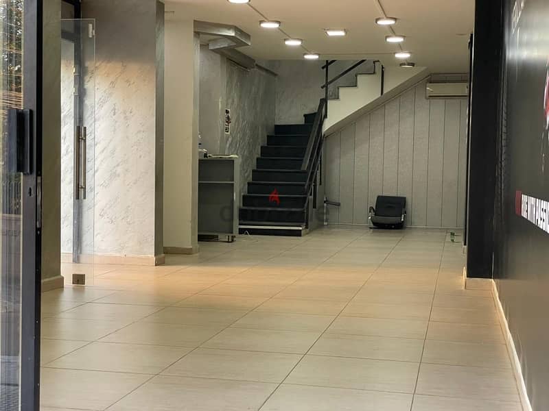 Shop with terrace for rent in Jal el dib 1