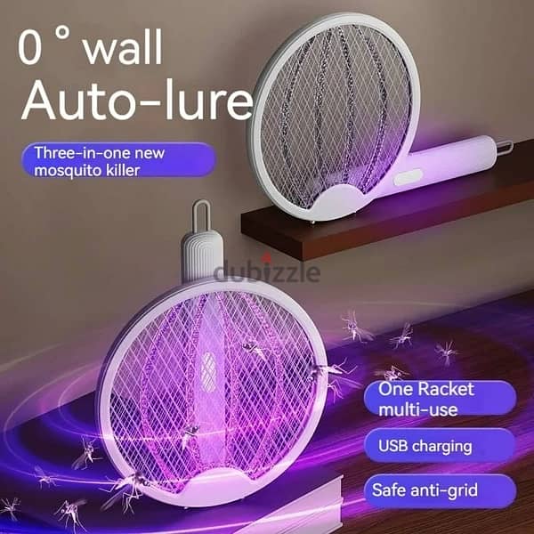 Rechargeable Electric Mosquito Swatter, Automatic Mosquito Swatter 2