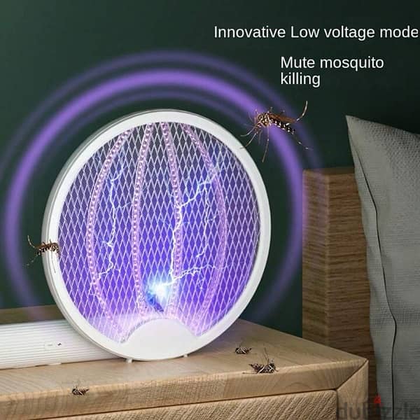 Rechargeable Electric Mosquito Swatter, Automatic Mosquito Swatter 3