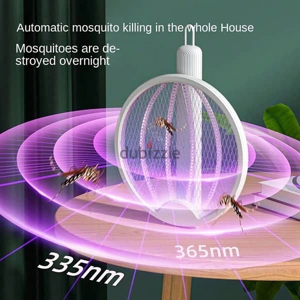 Rechargeable Electric Mosquito Swatter, Automatic Mosquito Swatter 4