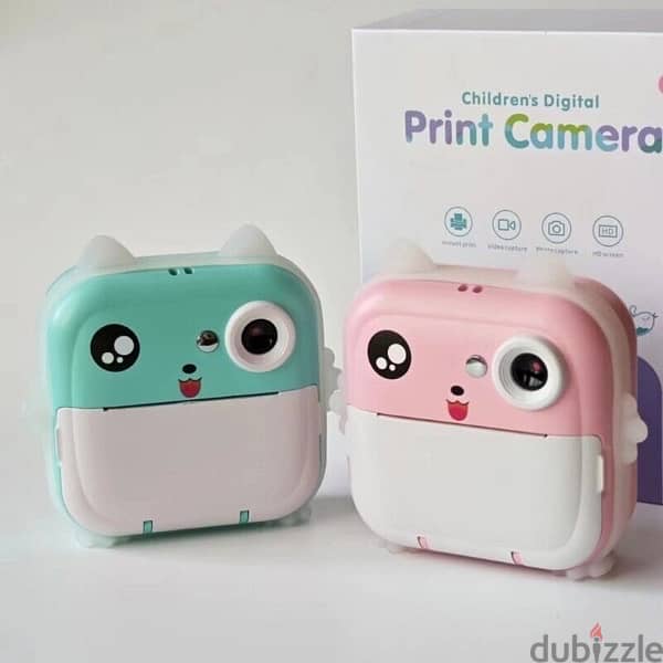 Kids Camera Instant Print for Children Digital 2400W Pixel Video Photo 2