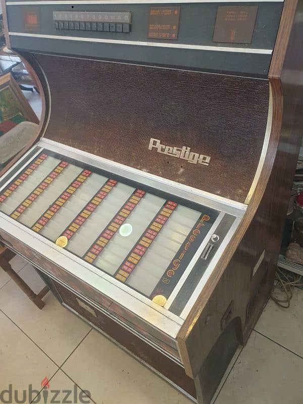 vintage musicbox 1970 jukebox NSM Prestige 120 2