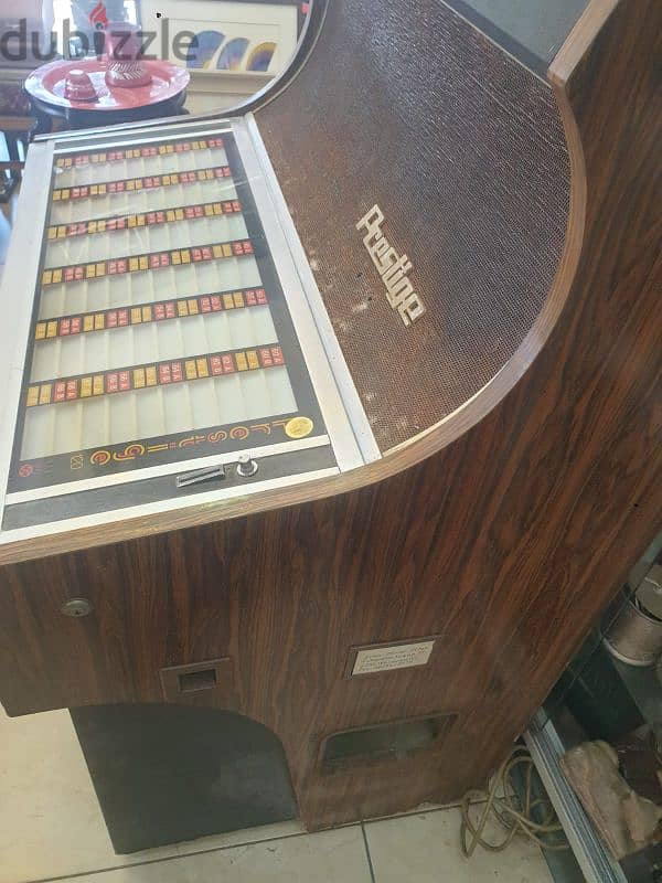 vintage musicbox 1970 jukebox NSM Prestige 120 6