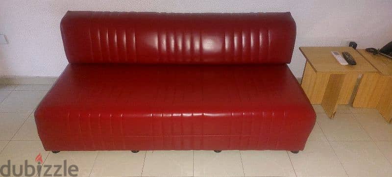 leather Sofa bed 160cm 0