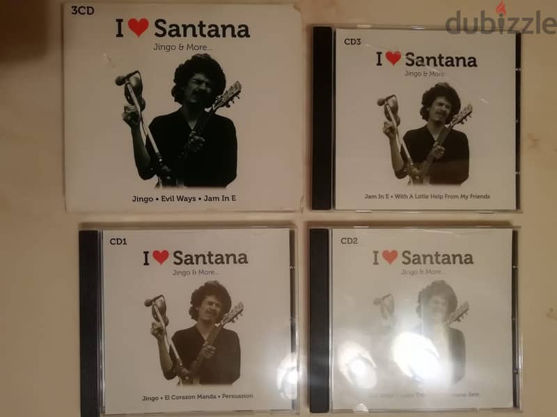 I love Santana 3 CDs box set 1